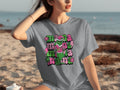 Retro Grinch Mama Festive Holiday Season Graphic T-Shirts product image 1