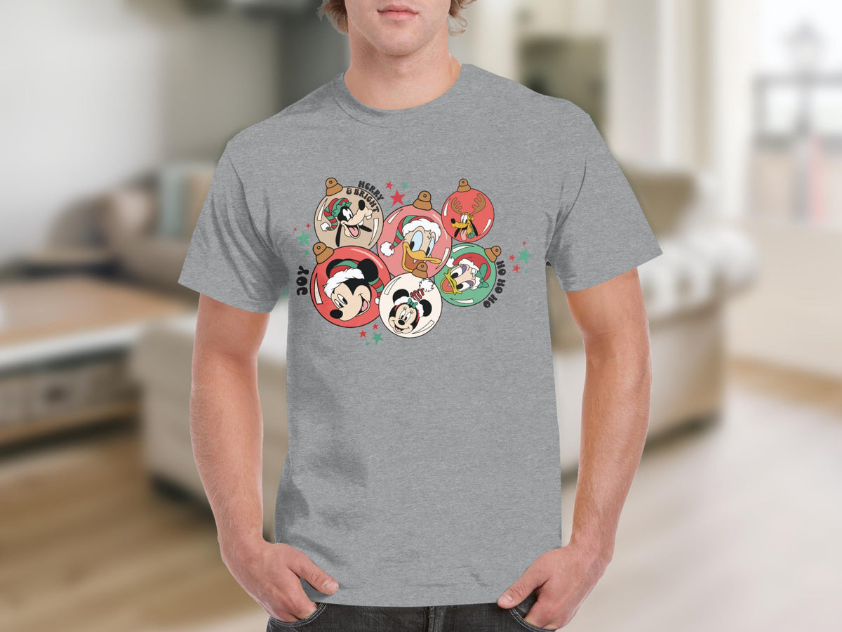 Disney Characters Christmas Ornament Collection T-Shirts product image 2