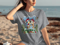 Bluey and Family Christmas Celebration Holiday T-Shirts product image 1
