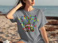 Festive Disney Friends Under Christmas Tree T-Shirts