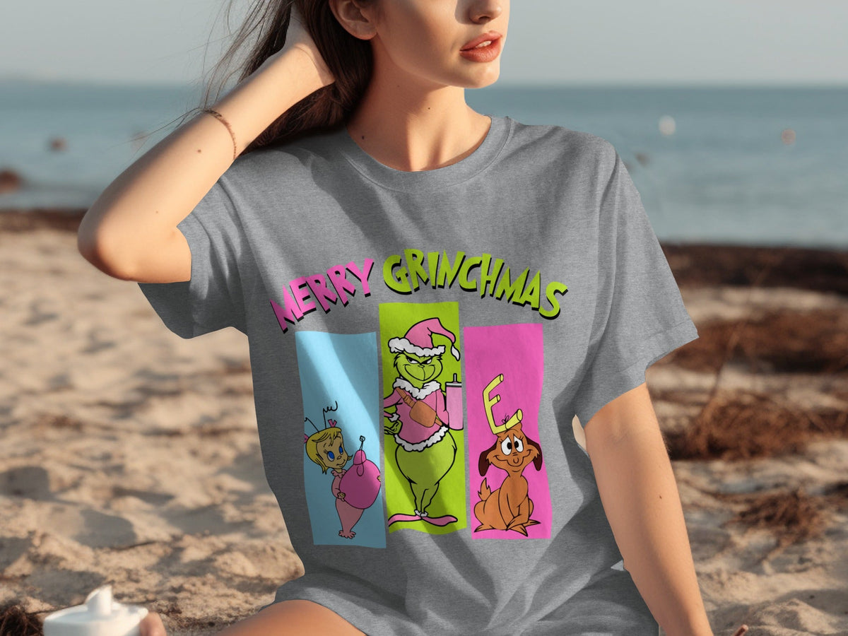 Merry Grinchmas Grinch Characters Holiday Season T-Shirts