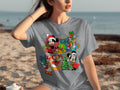 Disney Characters Christmas Collage Holiday Season T-Shirts