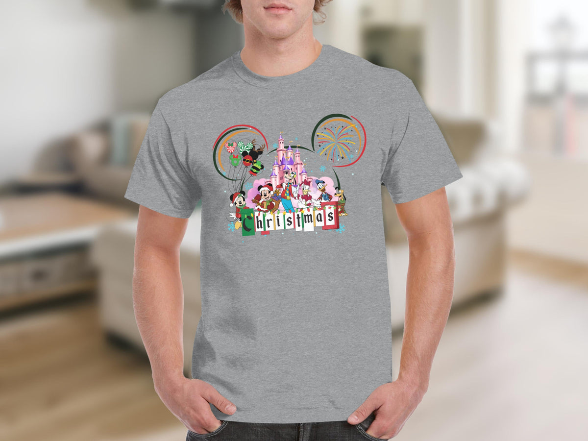Disney Christmas Celebration Mickey and Friends T-Shirts