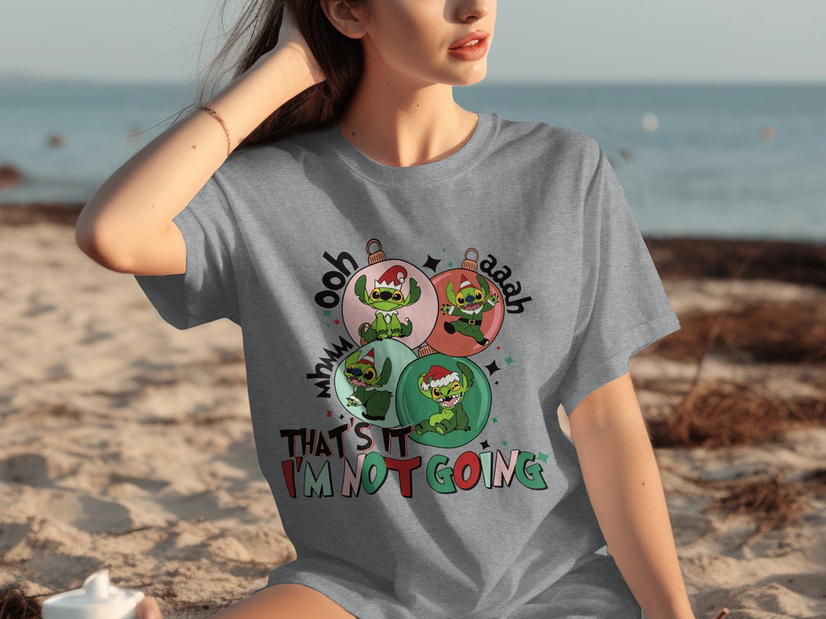 Stitch Festive Spirit That's It I'm Not Going T-Shirts product image 1