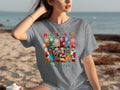 Mickey & Co Est 1928 Winter Characters T-Shirts